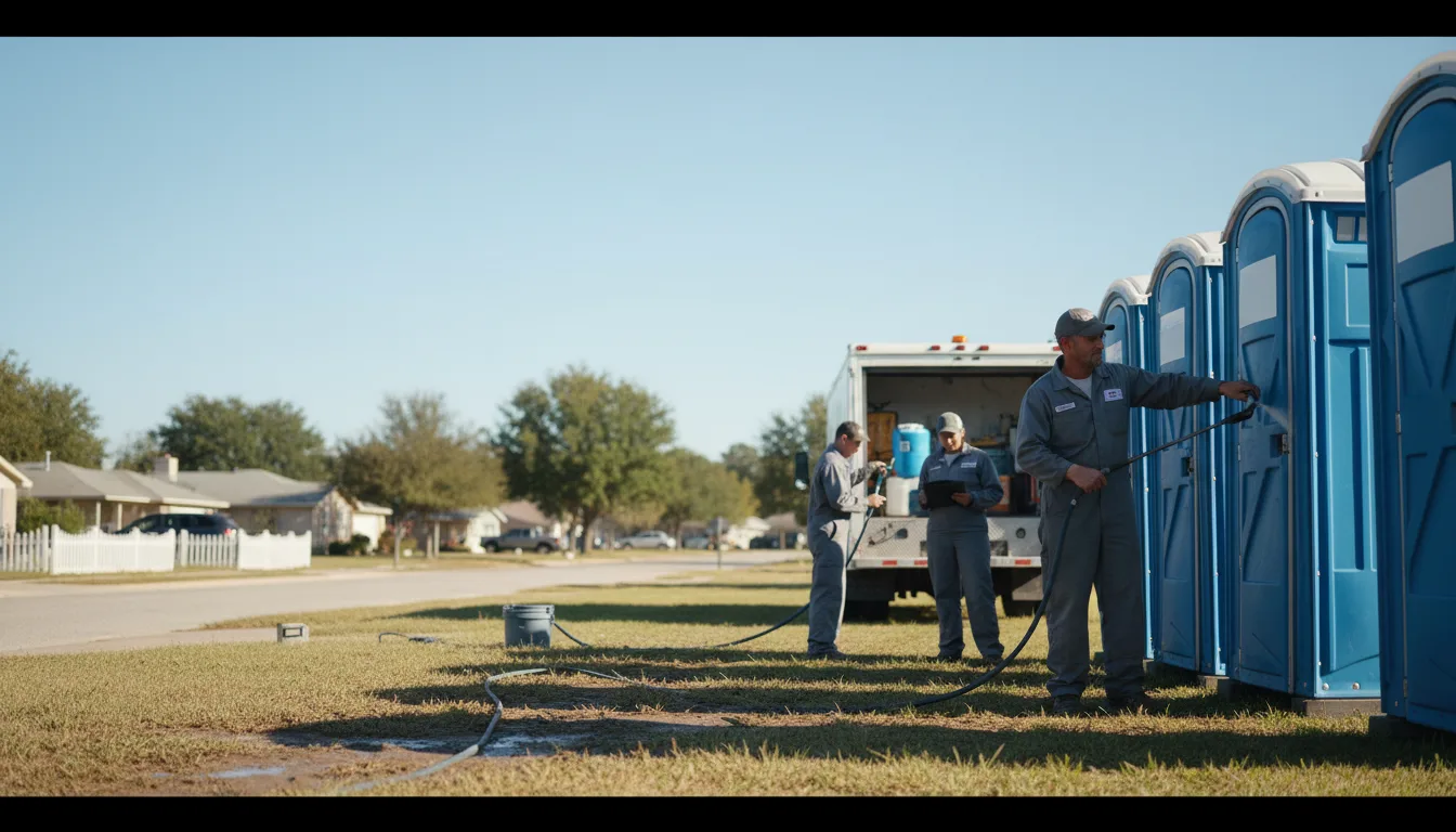 Long-Term Portable Toilet Rental in Genoa, OH near me